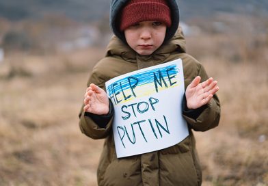 Ukrainian children – Russian invadors’ victims